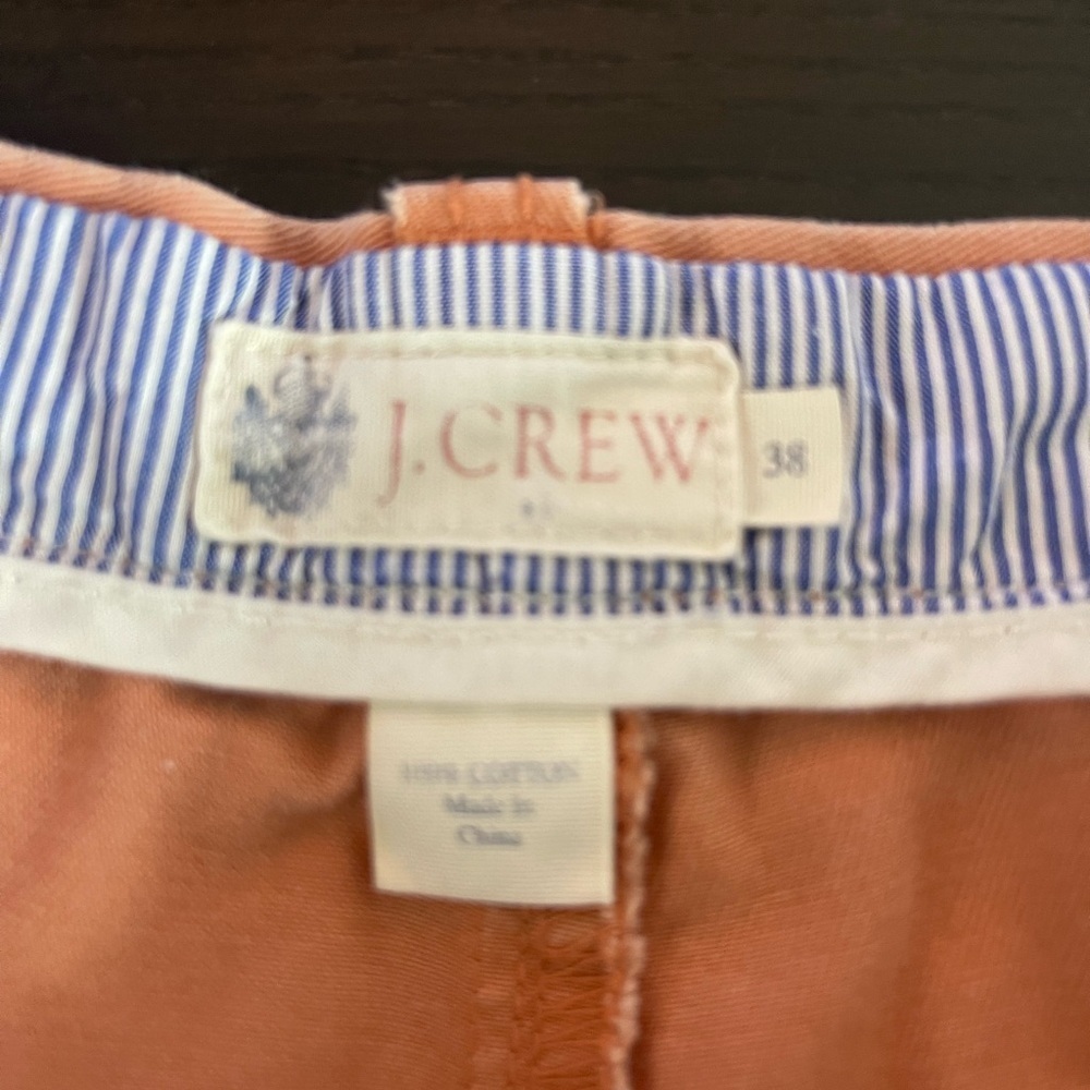 J Crew Men's Flat Front Shorts 38 - Picture 6 of 6
